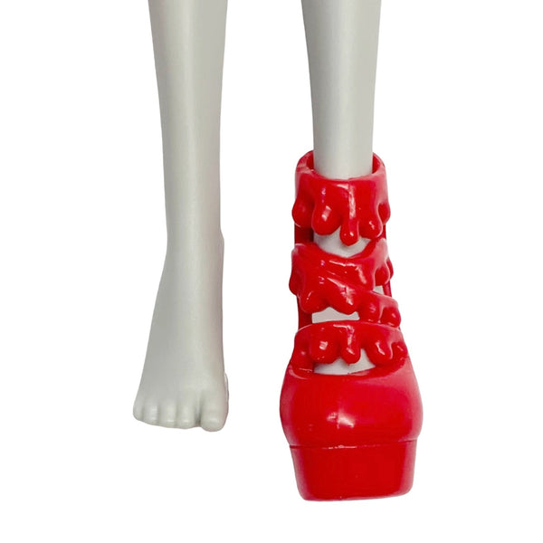 Monster High Love's Not Dead Ghoulia Yelps Doll Replacement Red Left Shoe