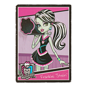 Monster High Frankie Fearleading Scream Uniform Fashion Pack Replacement Character Card