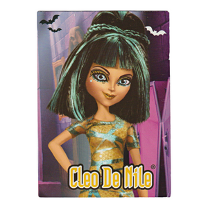 Monster High Cleo De Nile Ghouls Rule Doll Replacement Character Card