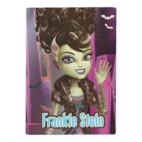 Monster High Frankie Stein Ghouls Rule Doll Replacement Character Card