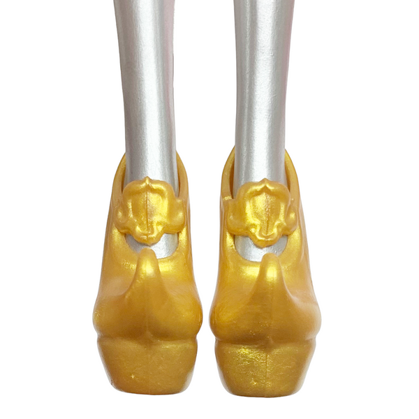 Monster High Basic Release Gigi Grant Doll Replacement Gold Genie Slipper Shoes