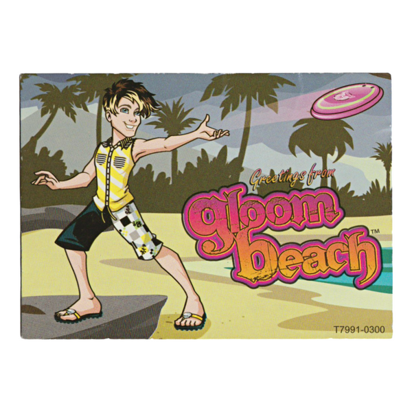 Monster High Jackson Jekyll Gloom Beach Doll Replacement Postcard Character Card