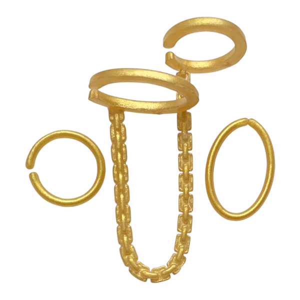 Monster High Clawdeen Wolf School's Out Wave 2 Doll Replacement Gold Earrings