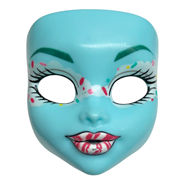 Monster High Inner Monster Doll Replacement Spooky Sweet Face Blue Mask Part