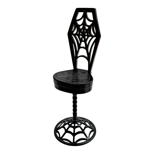 Monster High Draculaura Die-Ner Playset Replacement Black Chair Part