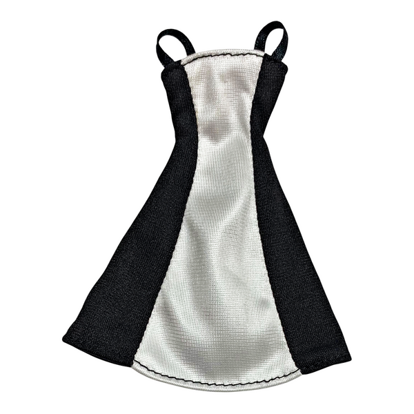 Monster High Maker Playset Replacement Doll Replacement Black & White Stripe Dress