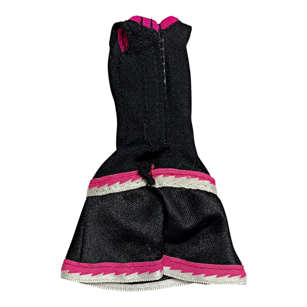 Monster High Werecat Fearleading Doll Outfit Replacement Cheerleader Uniform Black Dress
