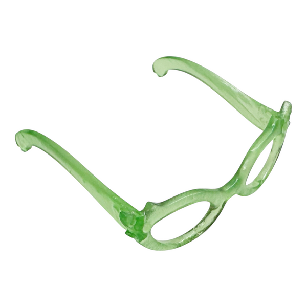 Green Cat Eye Style Glasses Compatible With Monster High Ghoulia Dolls