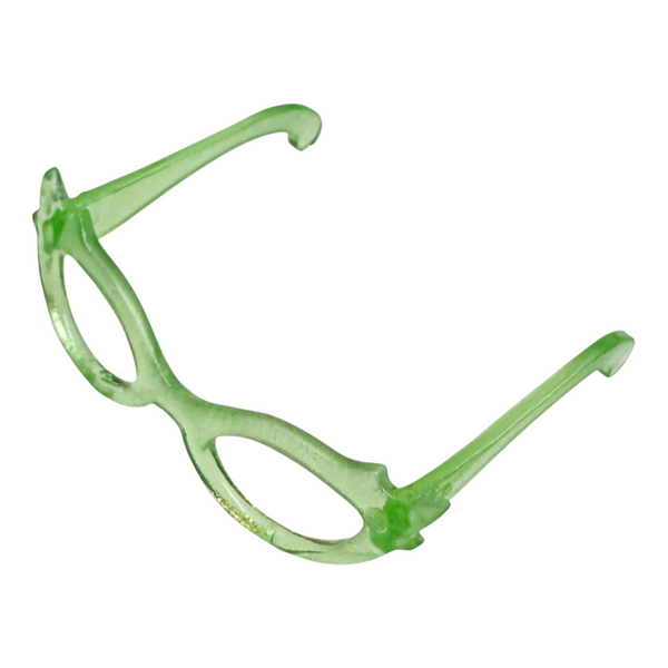 Green Cat Eye Style Glasses Compatible With Monster High Ghoulia Dolls
