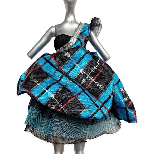 Monster High Frankie Stein Sweet 1600 Doll Outfit Replacement Black & Blue Dress