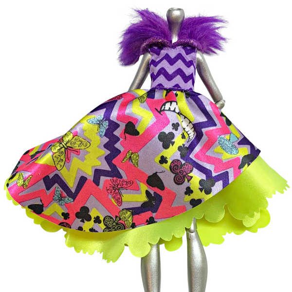Ever After High Way Too Wonderland Kitty Cheshire Doll Outfit Replacement Dress