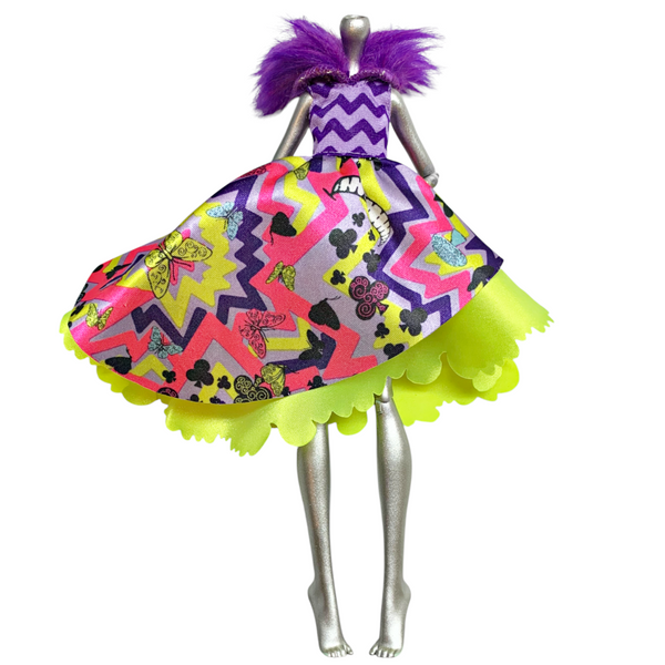 Ever After High Way Too Wonderland Kitty Cheshire Doll Outfit Replacement Dress