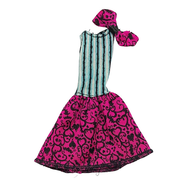 Monster High Draculaura Scarnival Doll Outfit Replacement Bow Dress