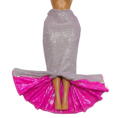 L.O.L. Surprise O.M.G. Queens Splash Beauty Doll Outfit Replacement Shimmer Mermaid Skirt