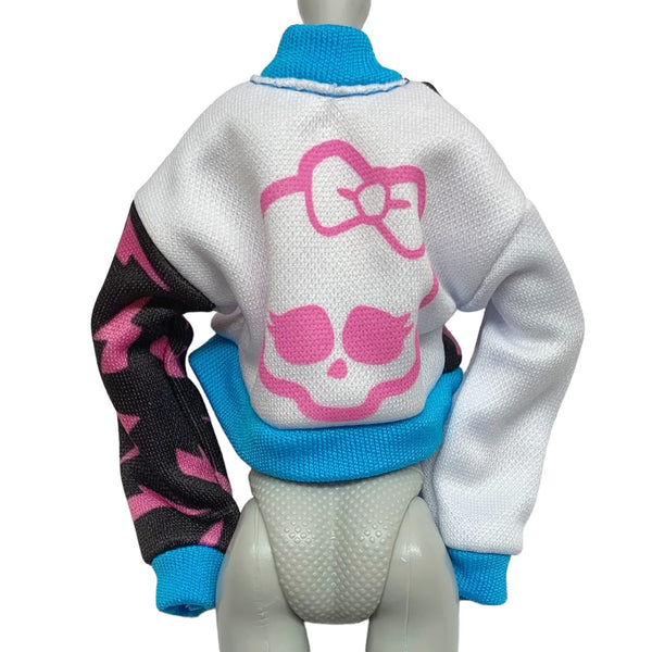 Monster High G3 Frankie Stein Doll Replacement Replacement Logo Jacket