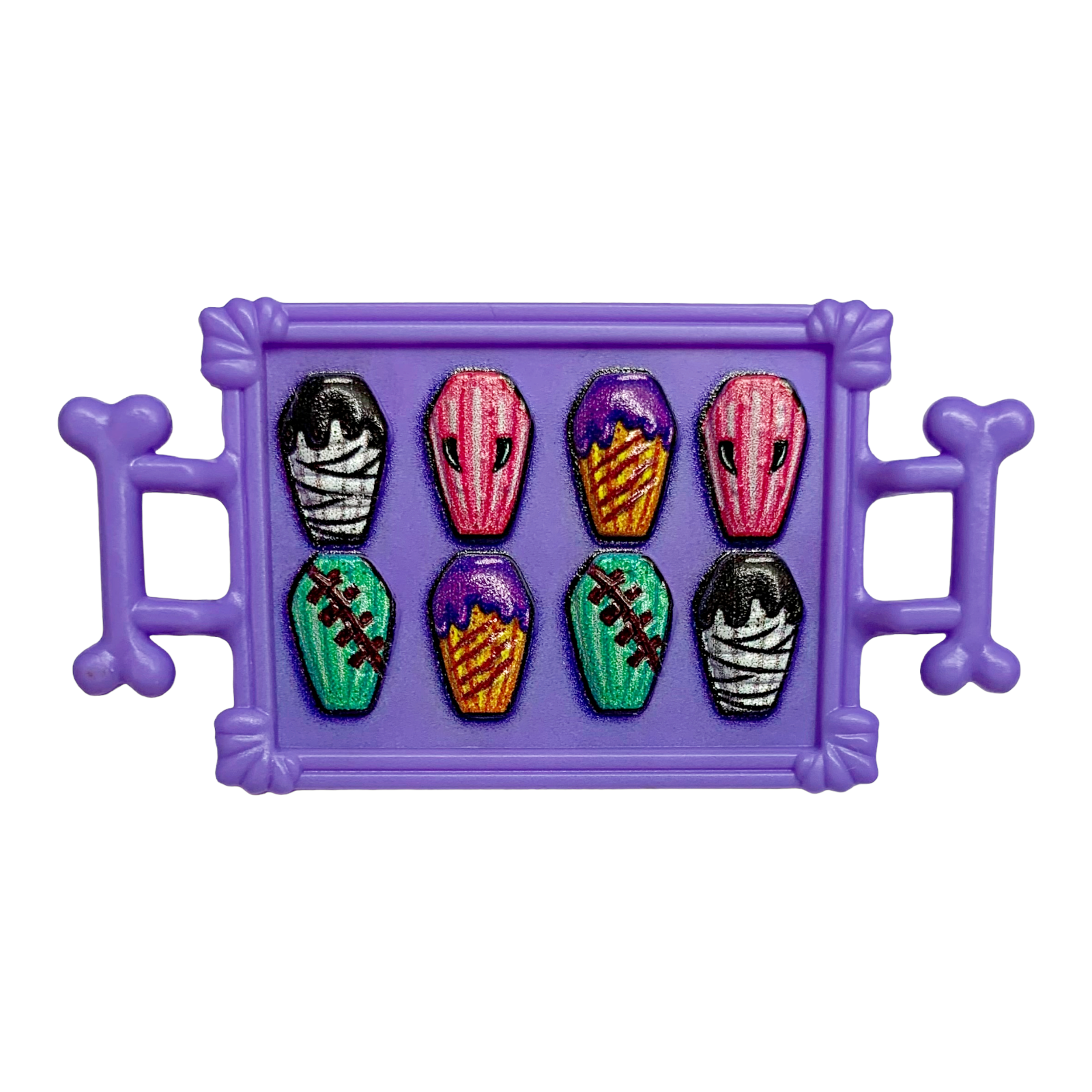 Monster High G3 Coffin Bean Spooky Cafe Playset Replacement Dessert Cookie Tray Part