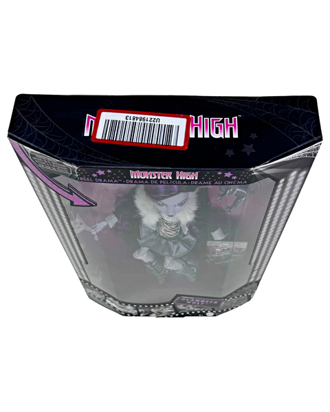 Monster High Reel Drama Black & White Collector Clawdeen Wolf Doll (HKN28)