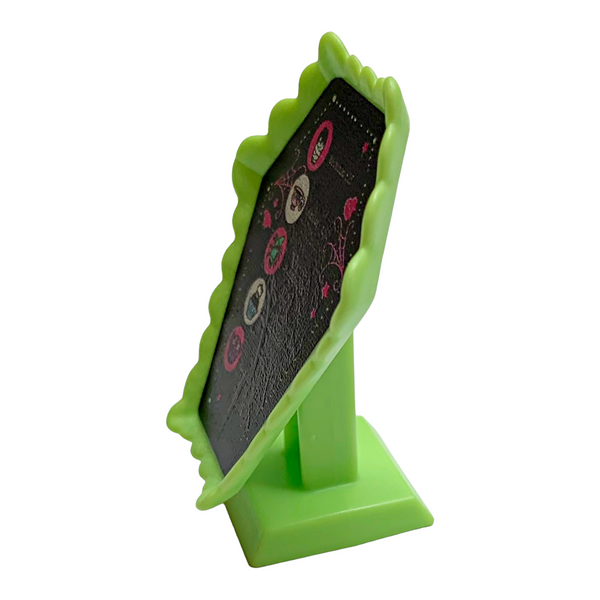 Monster High G3 Coffin Bean Spooky Cafe Playset Replacement Green Menu / Register Part