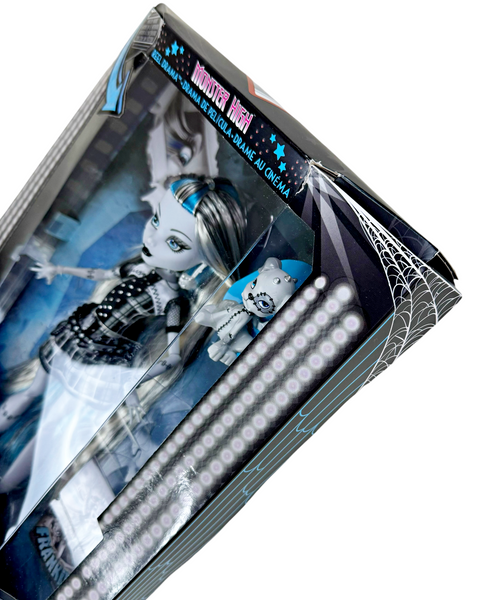 Monster High Reel Drama Black & White Collector Frankie Stein Doll (HKN29)