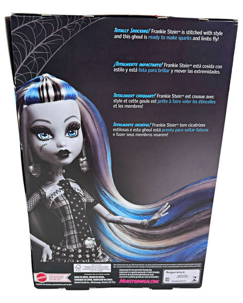 Monster High Reel Drama Black & White Collector Frankie Stein Doll (HKN29)