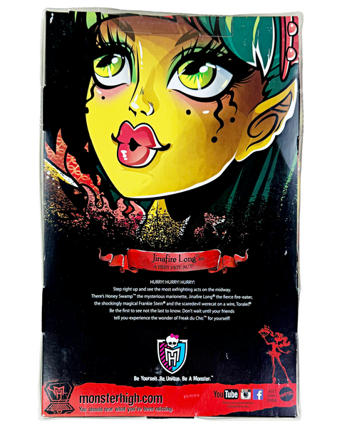 Monster High® Freak Du Chic™ Circus Style Jinafire Long® Doll (CHX96)