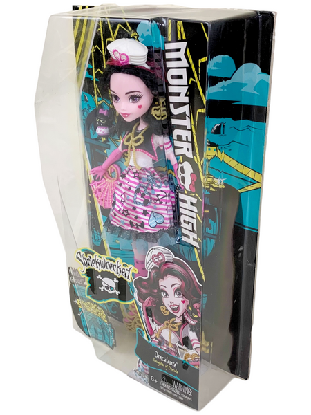 Monster High® Shriek Wrecked™ Shriekwrecked Nautical Ghouls™ Draculaura® Doll (DTV90)