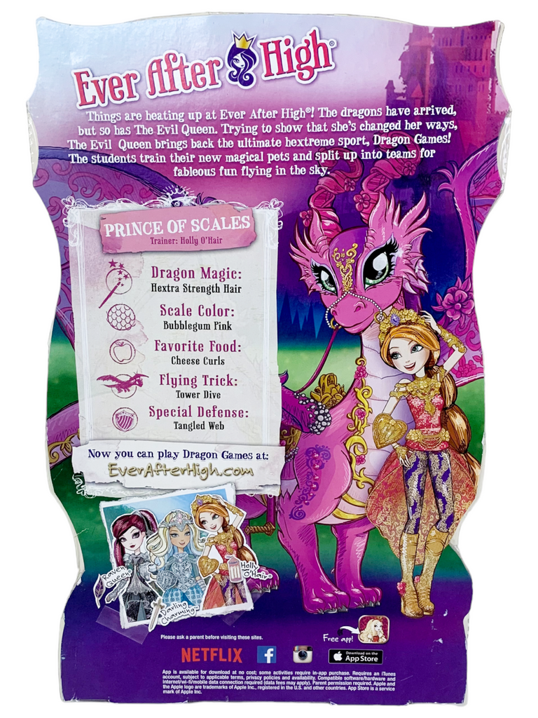 Ever After High Dragon Games Holly O'hair Doll 2day Delivery for