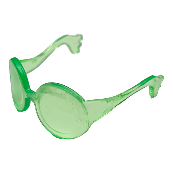 Monster High Skull Shores Ghoulia Yelps Doll Replacement Glasses Green Sunglasses