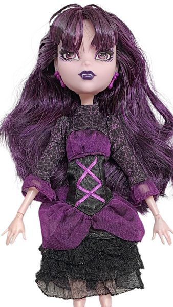 Monster High Elissabat Frights Camera Action Doll Wearing Outfit