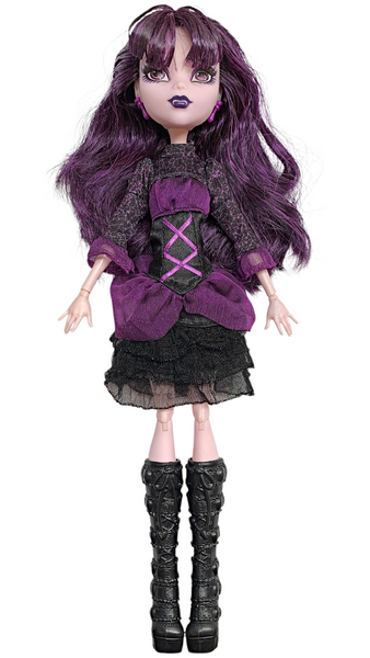 Monster High Elissabat Frights Camera Action Doll Wearing Outfit