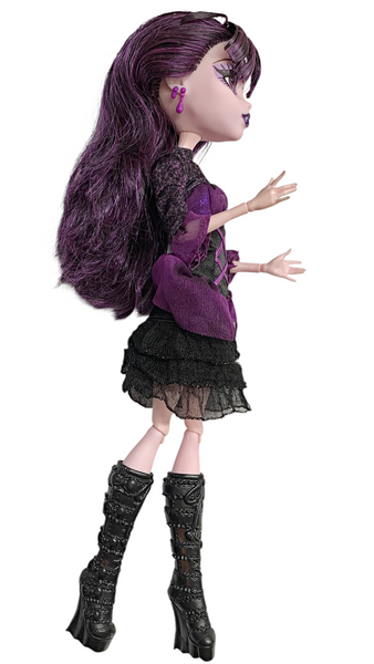 Monster High Elissabat Frights Camera Action Doll Wearing Outfit