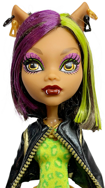 Monster High Clawdeen Wolf Scaremester Doll Wearing Outfit