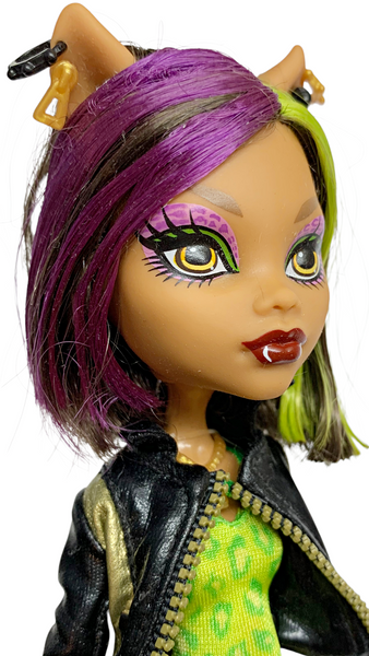 Monster High Clawdeen Wolf Scaremester Doll Wearing Outfit
