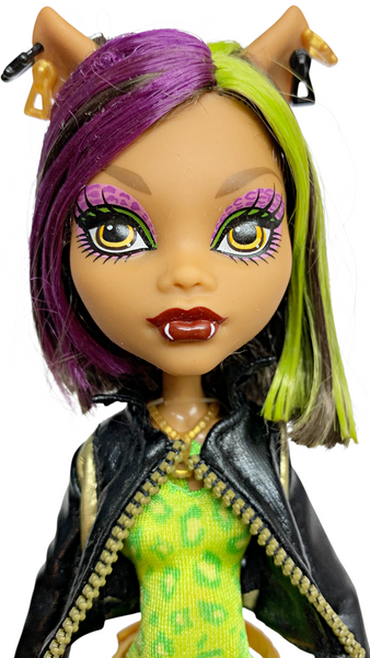 Monster High Clawdeen Wolf Scaremester Doll Wearing Outfit