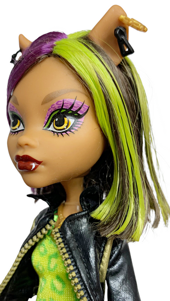 Monster High Clawdeen Wolf Scaremester Doll Wearing Outfit
