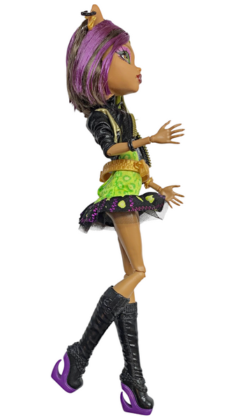 Monster High Clawdeen Wolf Scaremester Doll Wearing Outfit