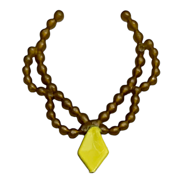 Disney's Beauty & The Beast Disney Princess Wardrobe Belle Doll Necklace Part