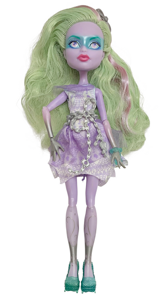 Monster High Twyla Boogeyman Haunted Doll Wearing Outfit