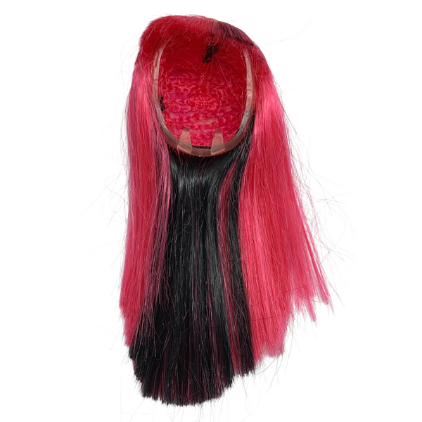 Monster High Inner Monster Fangtastic Love N’ Fearfully Feisty Doll Size Pink & Black Wig