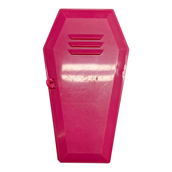 Monster High Classroom Doll Size Replacement Pink Locker With Skull Lock