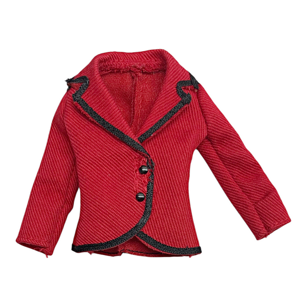 Monster High Clawdia Wolf Frights Camera Action Doll Outfit Replacement Red & Black Jacket