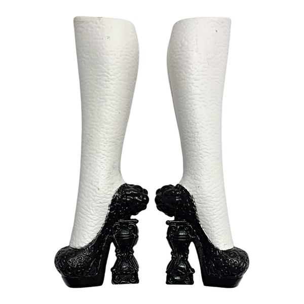 Ever After High Bunny Blanc 1st Chapter Original Doll Replacement Black & White Shoes