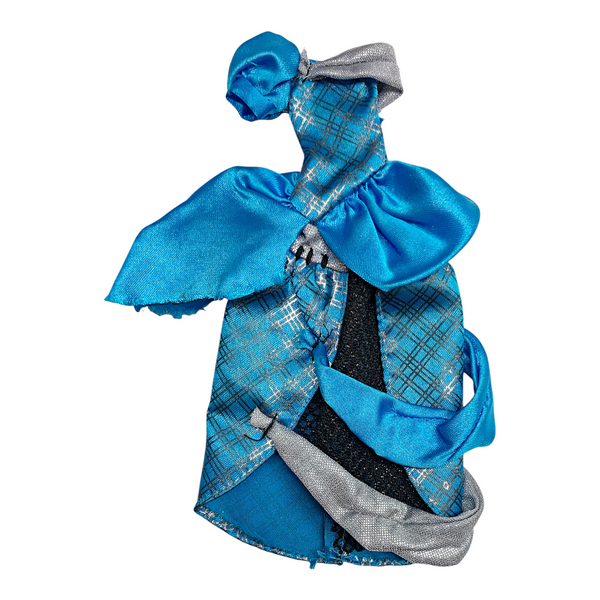 Monster High Frankie Scary Tales Threadarella Doll Replacement Blue Dress
