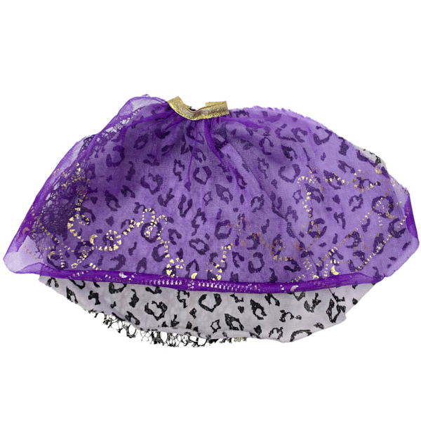 Monster High Clawdeen Wolf 13 Wishes Doll Outfit Replacement Purple Layered Skirt