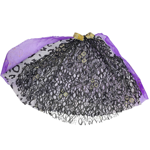 Monster High Clawdeen Wolf 13 Wishes Doll Outfit Replacement Purple Layered Skirt