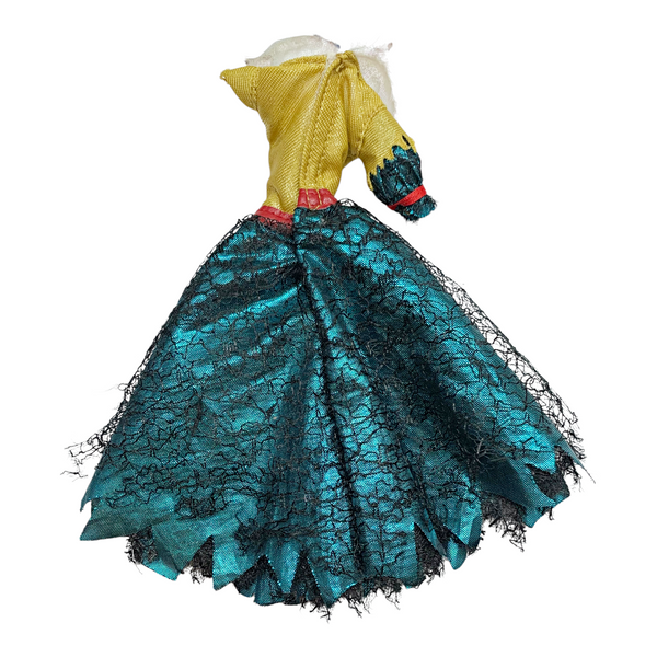 Once Upon A Zombie Snow White Doll Outfit Replacement Tattered Princess Style Dress
