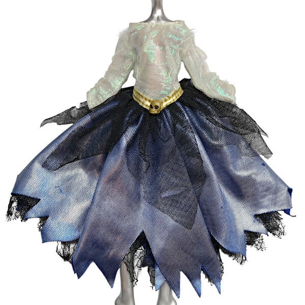 Once Upon A Zombie Sleeping Beauty Doll Outfit Replacement Tattered Princess Style Dress