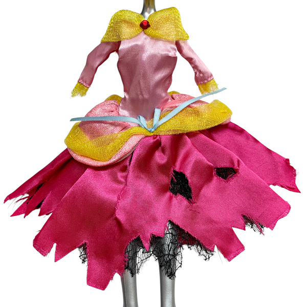Once Upon A Zombie Cinderella Doll Outfit Replacement Tattered Princess Style Dress