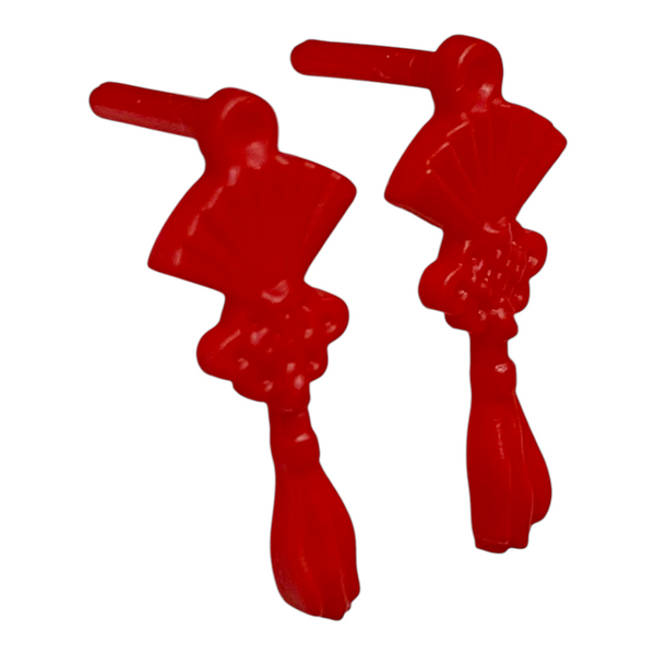 Monster High Jinafire Long Fierce Rockers Doll Replacement Red Earrings