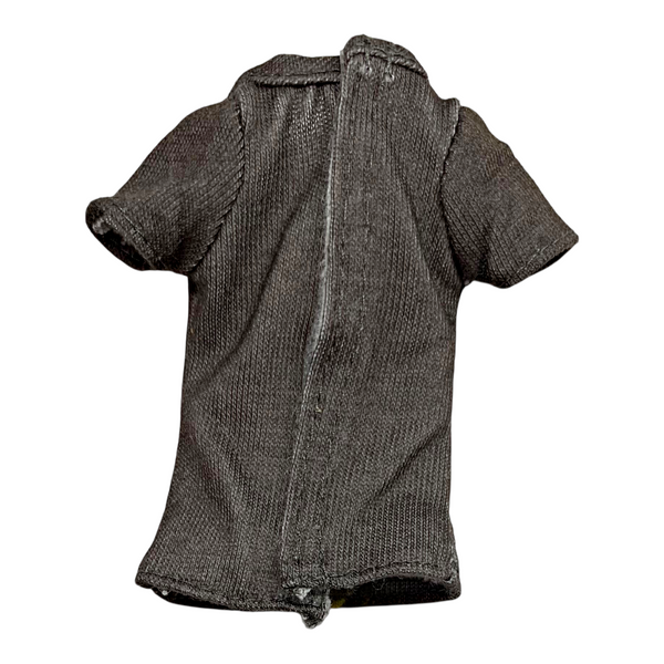 Monster High Heath Burns Home Ick Doll Outfit Replacement Gray Flames Short Sleeve Tee Shirt